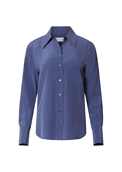 Silken Elegance Blouse
