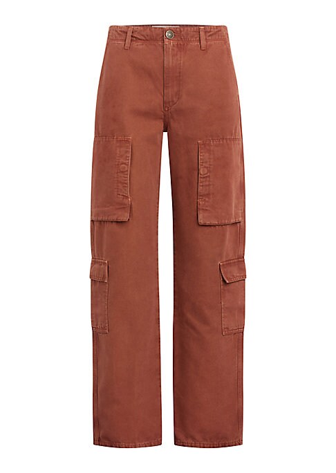 Retro Relaxed Cargo Trousers