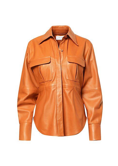Tailored Leather Shirt