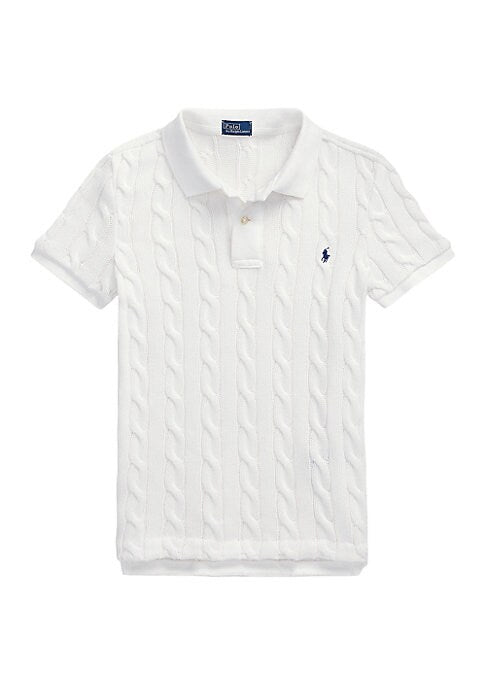 Knit Style Polo Tops