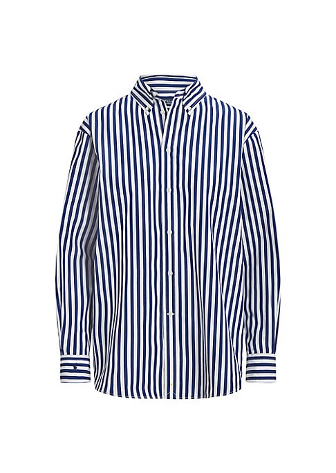 Vibrant Striped Dress Shirt