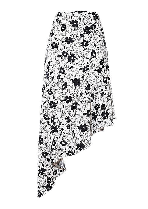 Floral Flow Midi Skirt