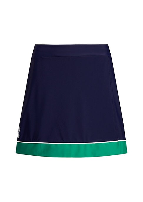 Sporty Wrap Miniskirt