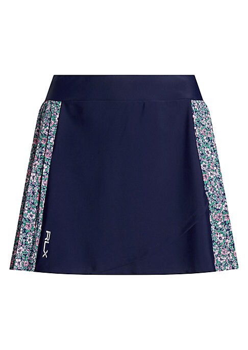 Floral Wrap Mini Skort