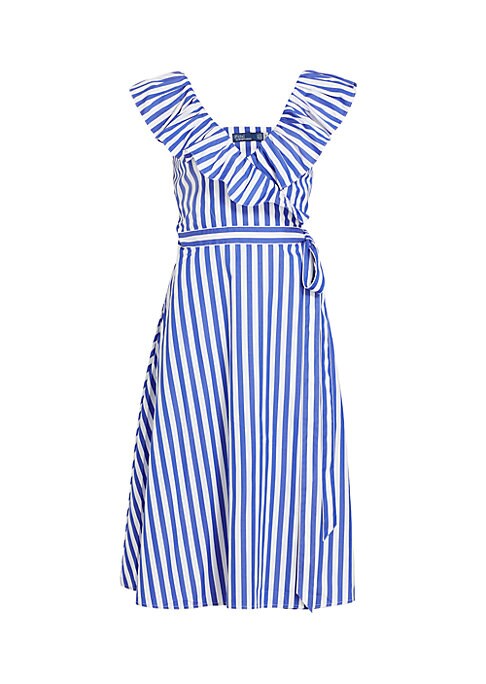 Breezy Striped Midi Dress