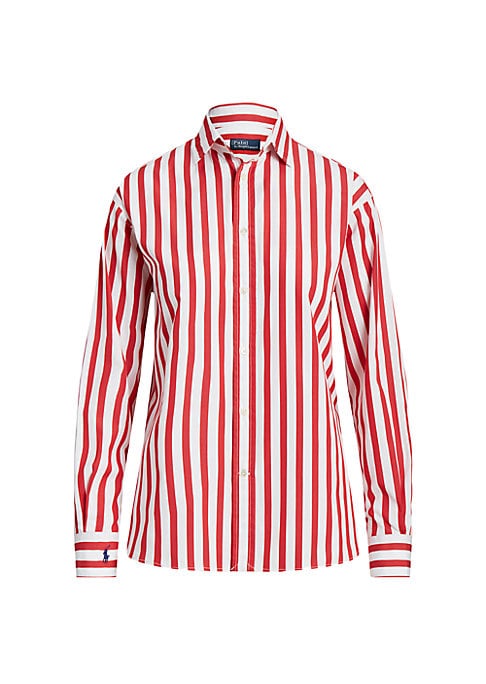 Classic Striped Button-Up