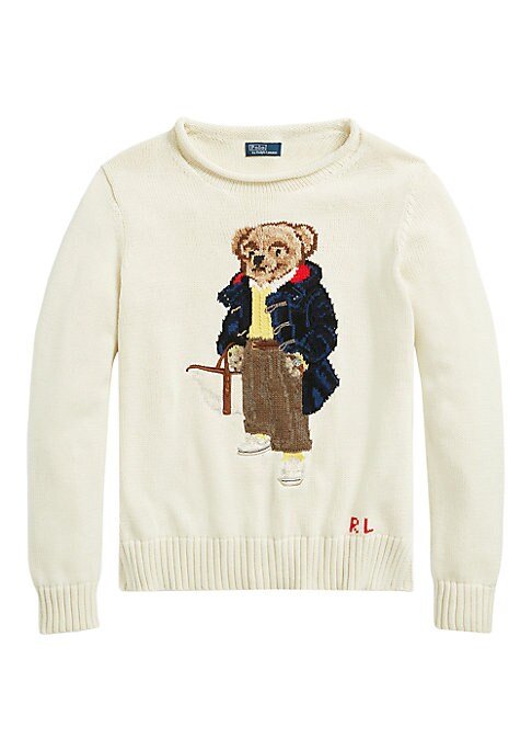 Bear Knit Crew Sweater