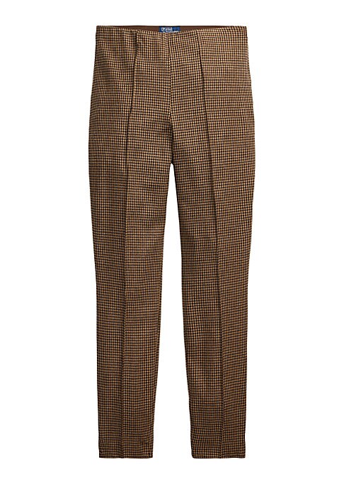 Chic Ankle-Length Wool Pants