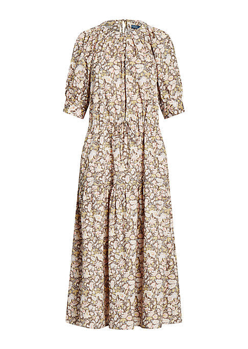 Floral Elegance Midi Dress