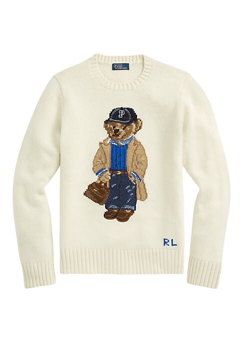 Chic Knit Bear Pullover