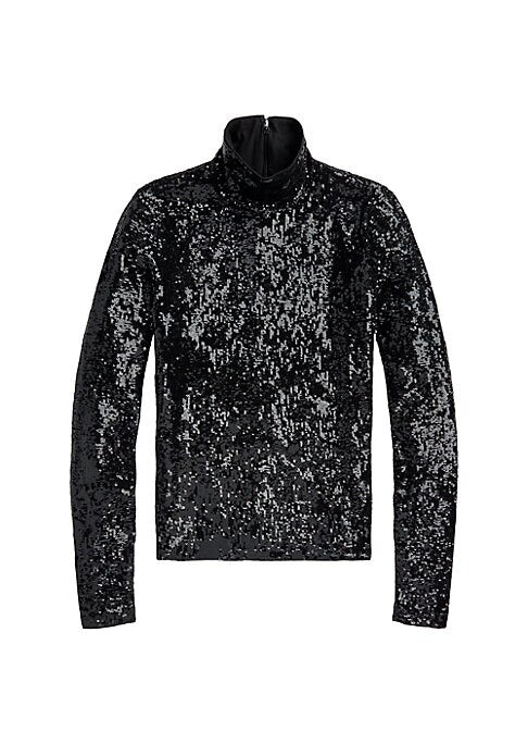 Glimmering Turtleneck Knit