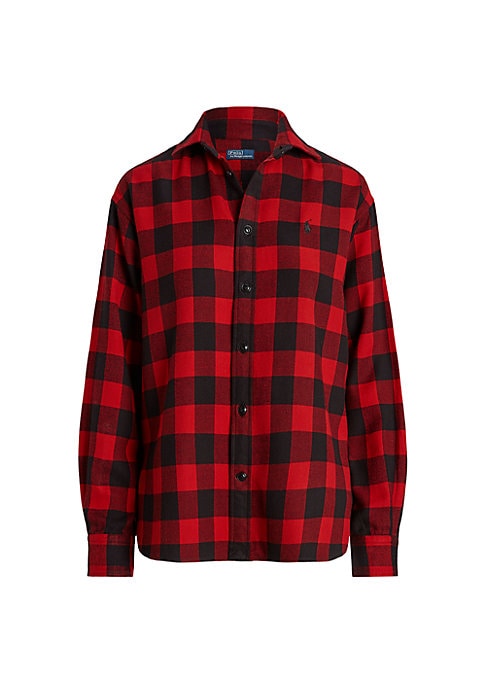 Plaid Twill Comfort Shirt
