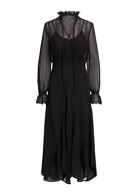 Lace Elegance Midi Dress