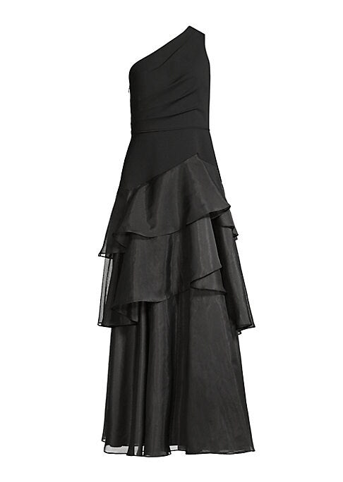 Asymmetric Elegance Gown