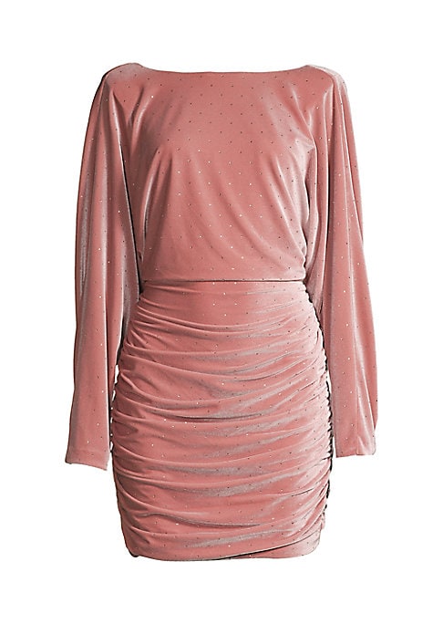 Sparkle & Drapes Minidress