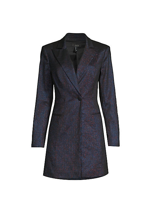 Glistening Suit-Inspired Dress
