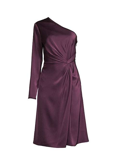 Chic Asymmetrical Midi Dress