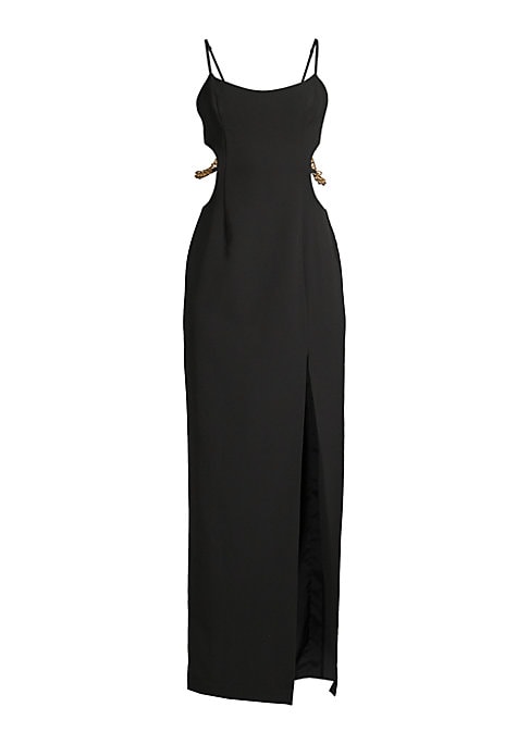 Chic Cut-Out Evening Dress