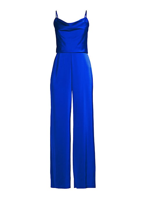 Elegant Satin Jumpsuit