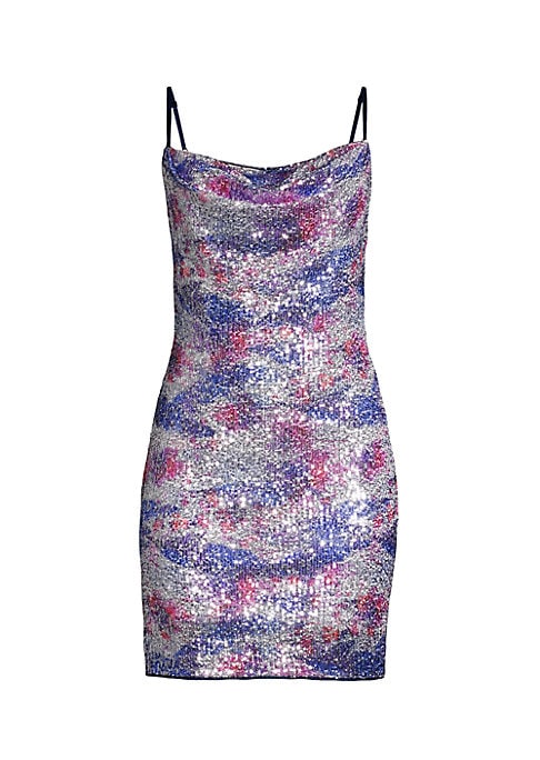 Glittering Sequin Mini Dress