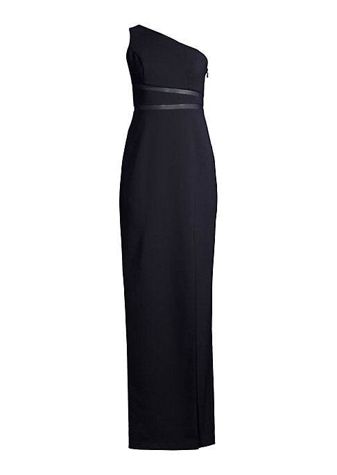 Sleek Slit Evening Gown