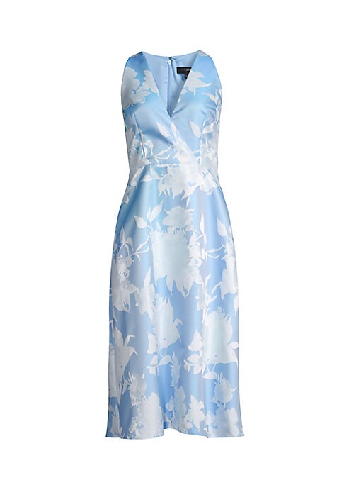 Blossom Wrap Midi Dress