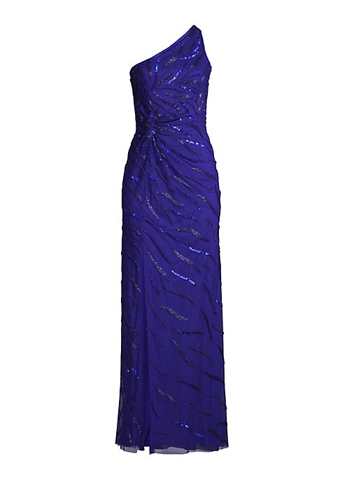Glamorous Bead-Embellished Gown