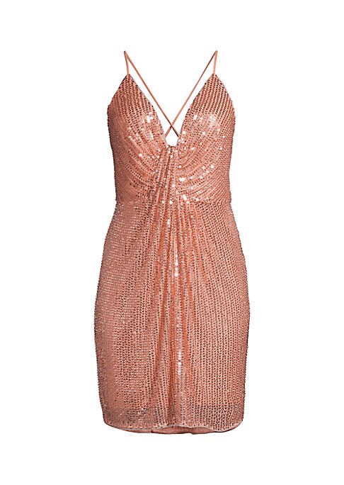 Glamorous V-Neck Mini Dress
