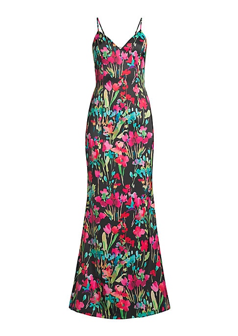 Floral Elegance Gown