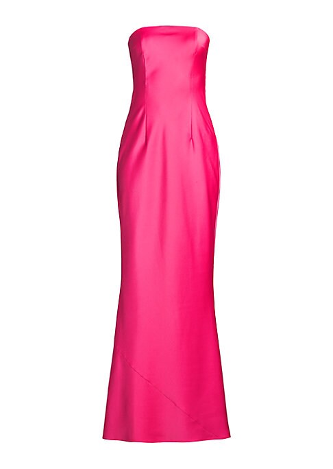 Elegant Satin Cowl Gown