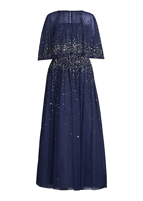 Elegant Bead Detail Gown