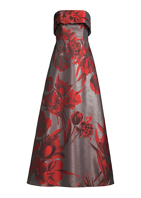 Floral Elegance Gown