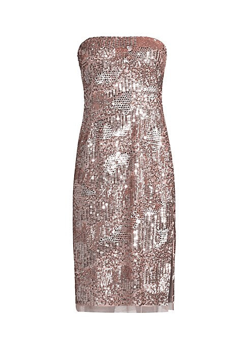 Sequin Mesh Summer Dress
