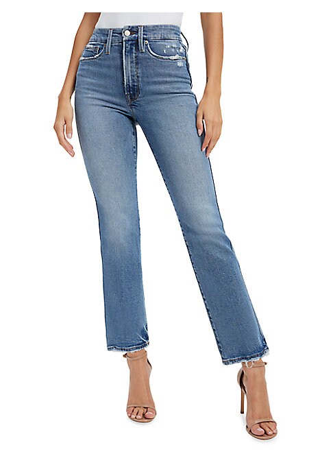 Chic Slit Ankle Jeans