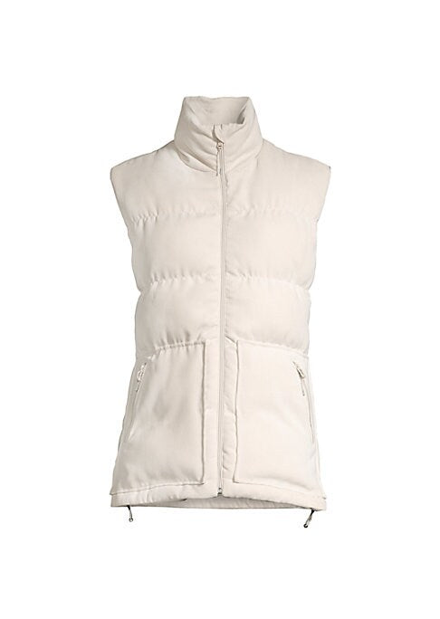 Cozy Corduroy Puff Vest