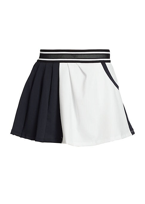 Flared Pleat Active Skort