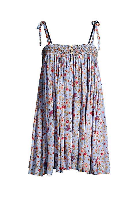 Floral Smocked Summer Romper
