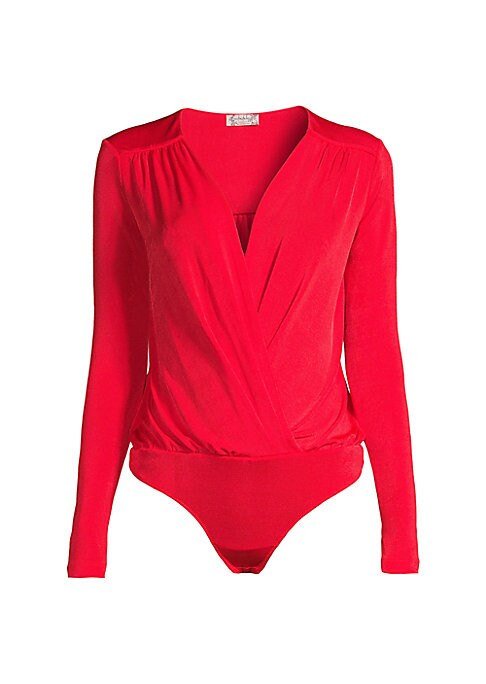Surplice Elegance Bodysuit