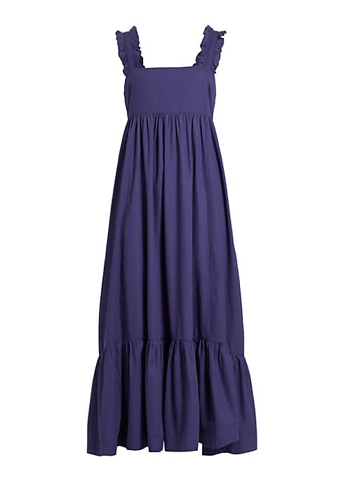 Ruffled Charm Midi Dress