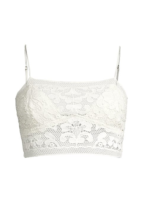 Lace-Crop Bralette Top