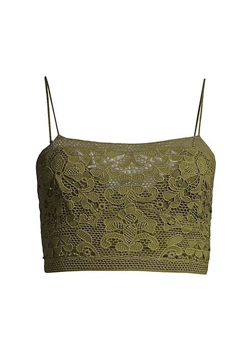 Lace Back Bralette Top