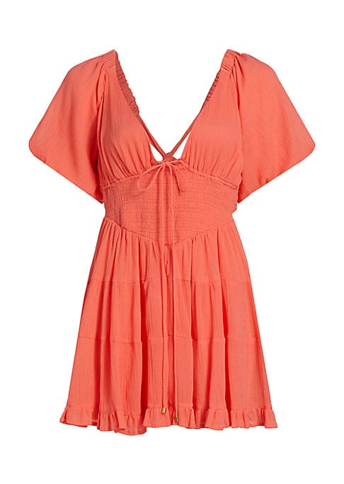 Breezy Cotton Tiered Dress
