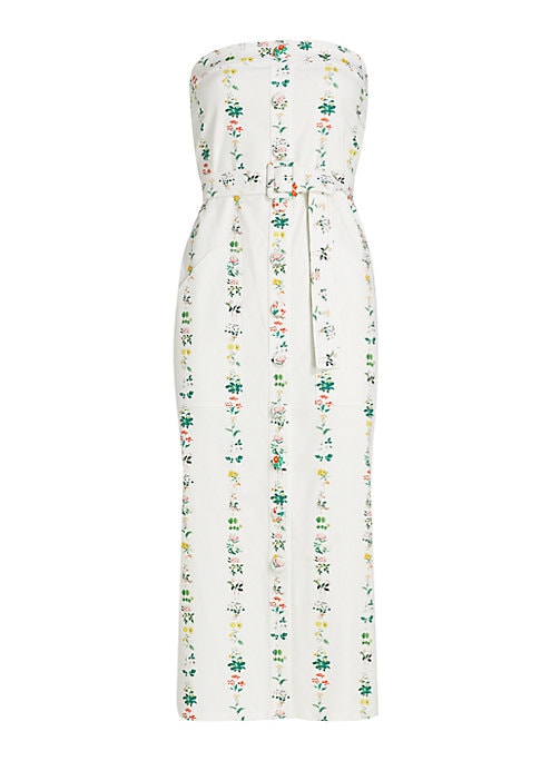 Floral Belted Midi Delight