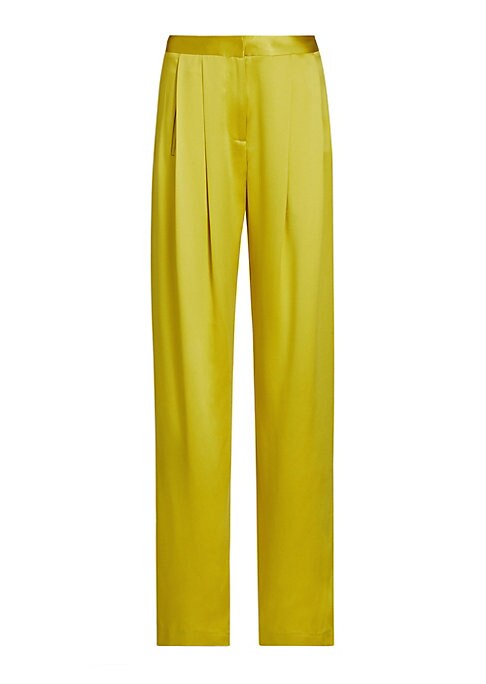 Luxe Silk Flair Pants