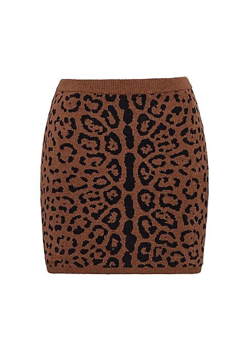 Cheetah Luxe Mini Skirt