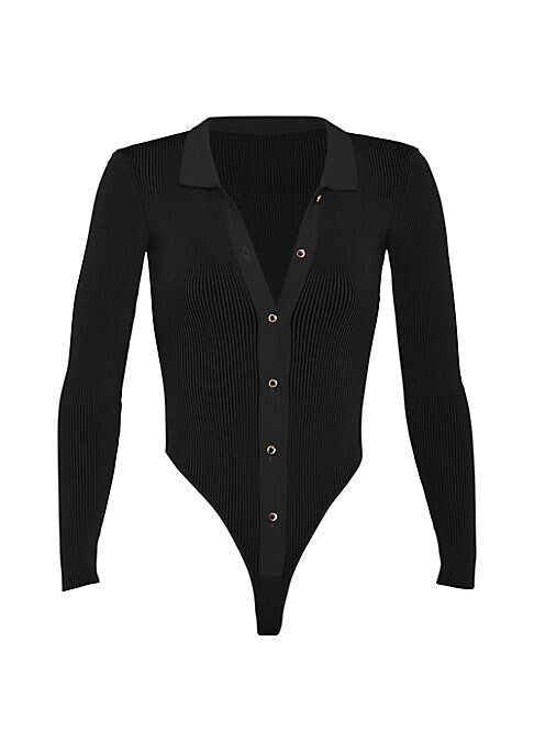 Chic Ribbed Bodysuit