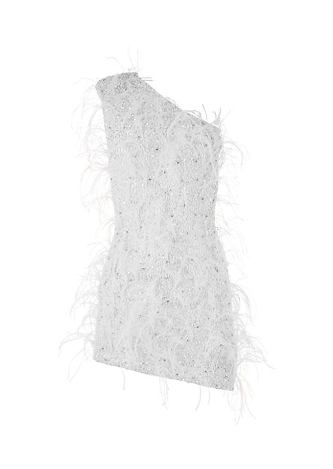 Feathered Elegance Dress