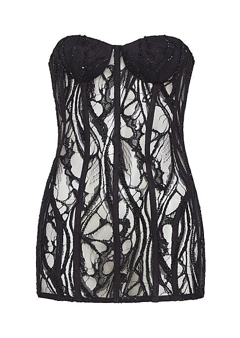 Lace Temptation Mini Dress