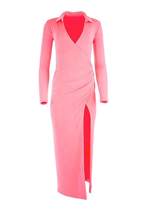 Chic Wrap Midi Dress
