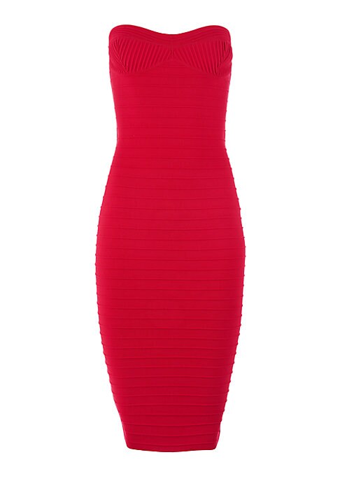 Curve-Emphasizing Strapless Dress